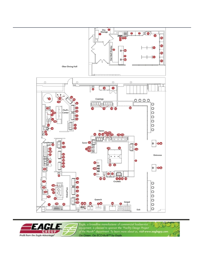 Project of the Month floor plan page