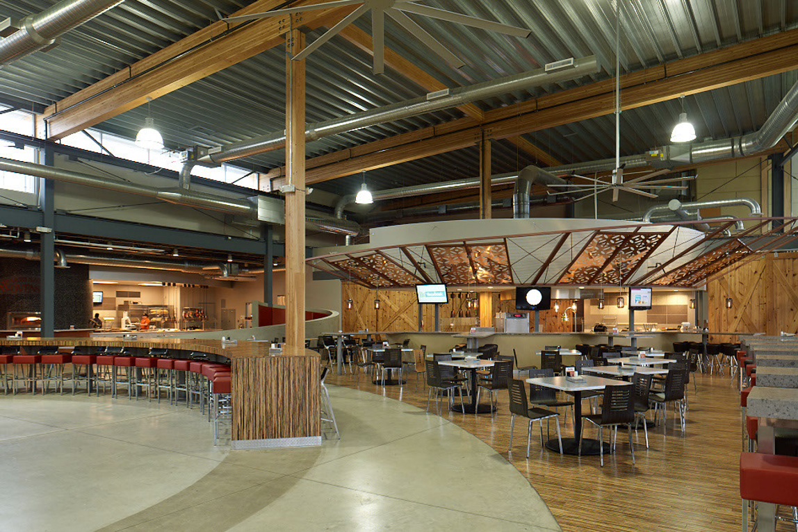 BGSU The Oaks completed interior