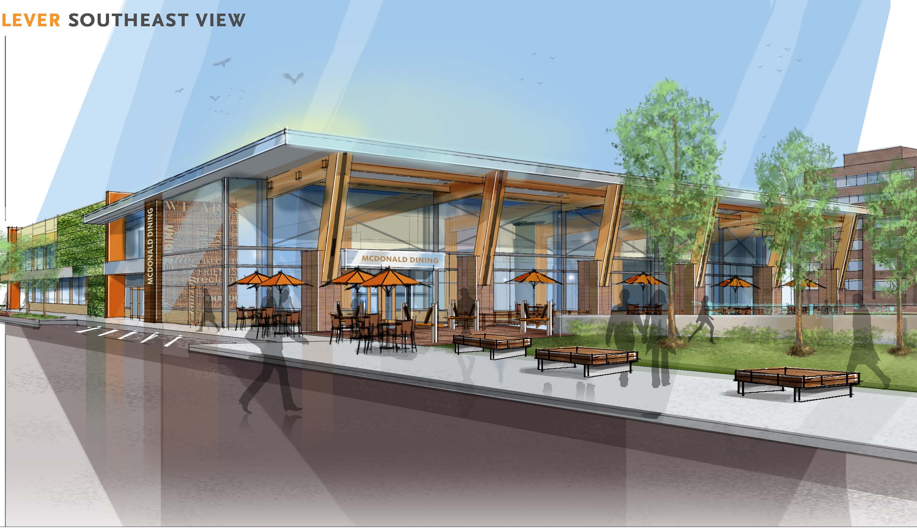 BGSU The Oaks concept rendering