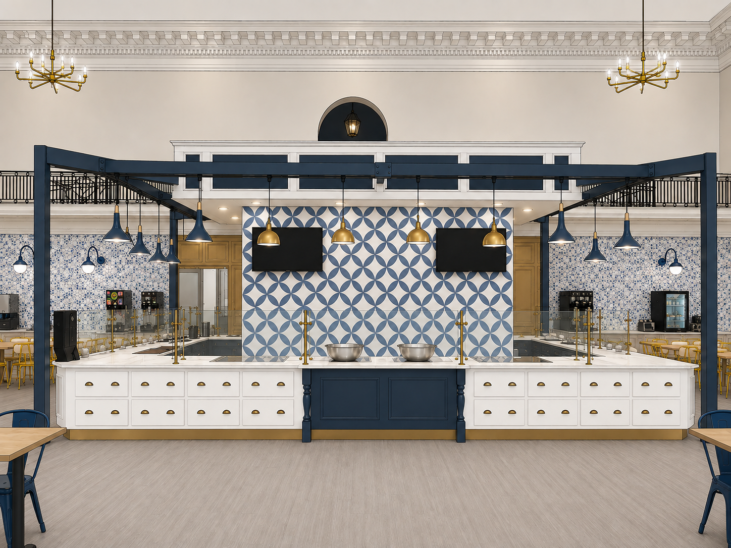 Coker University dining hall renovation