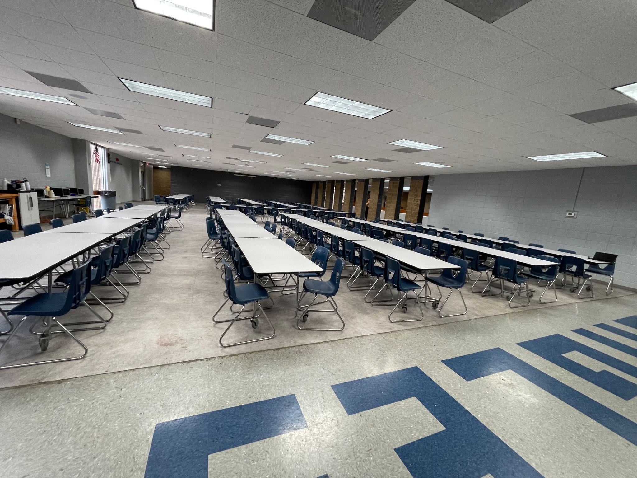 Stratford Academy seating before renovation
