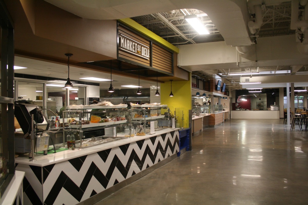 Texas A&M Commons completed seating