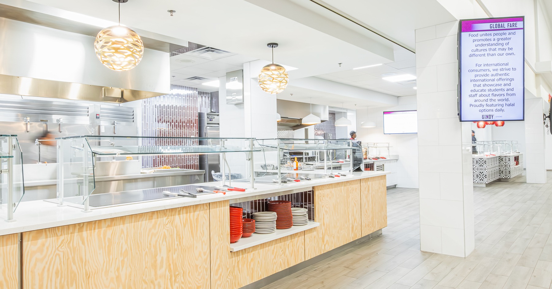 University of Indianapolis completed Global Fare station