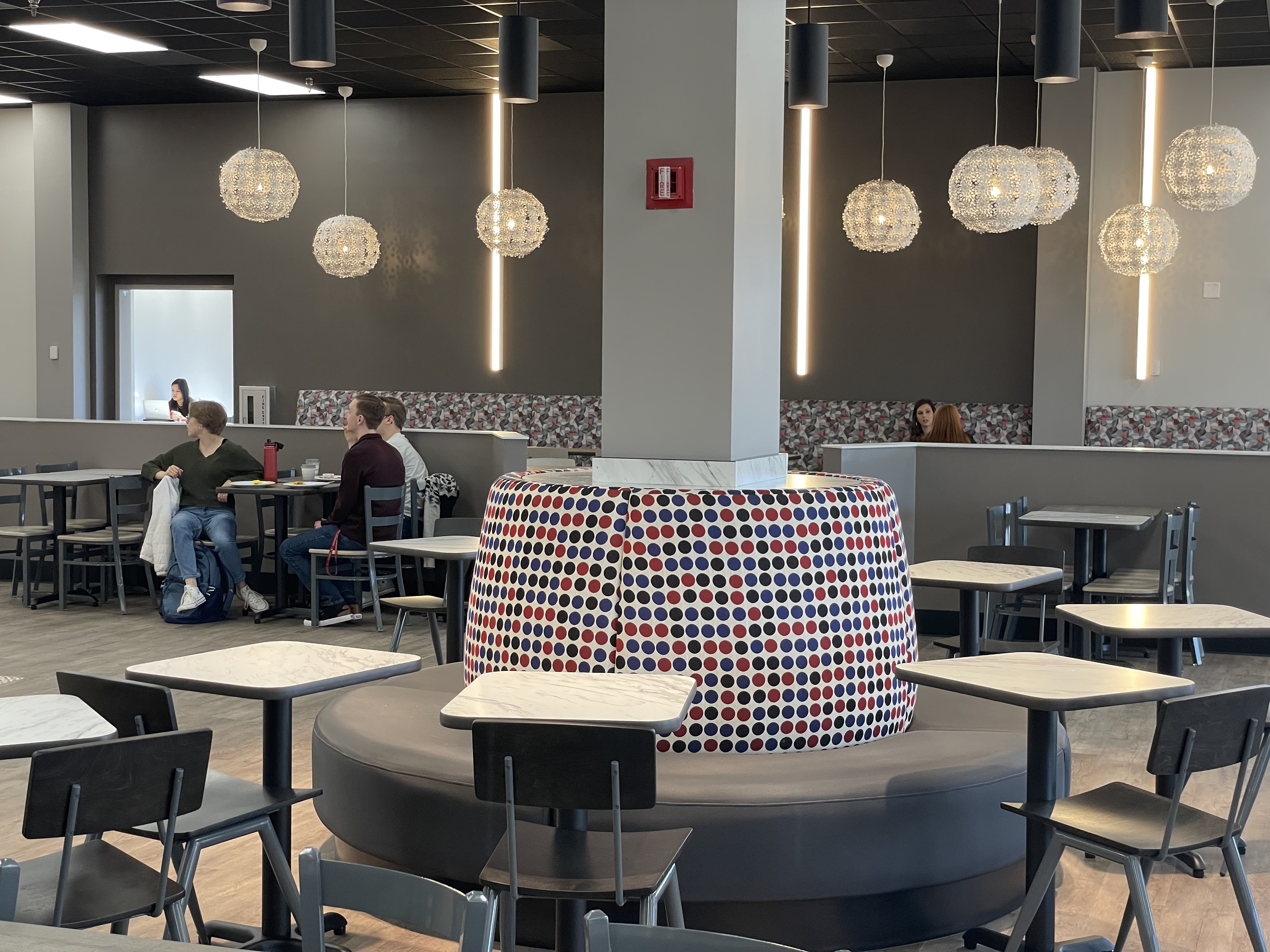 Union University completed dining seating